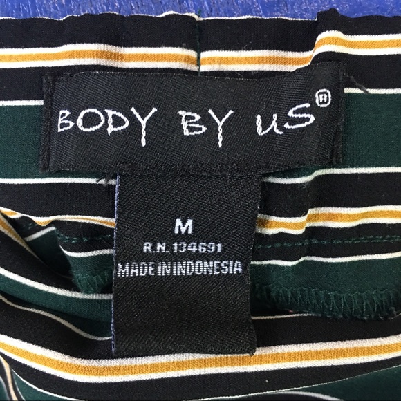 Culotte Pants Gaucho Body By US Wide leg women Med - Picture 7 of 8